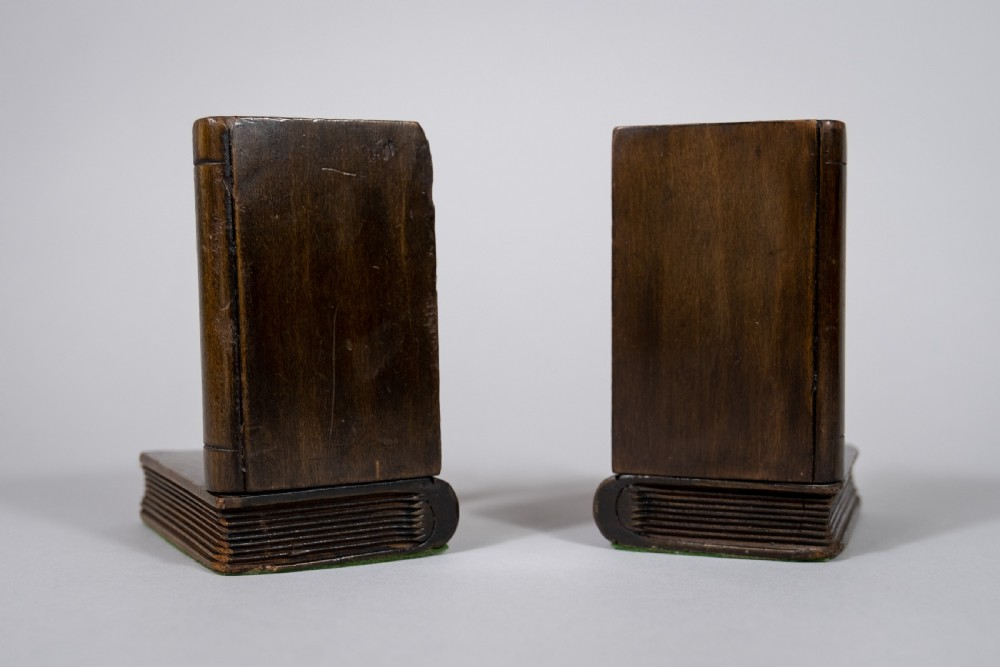 Pair of 19th Century Bronze Stag Bookends View VIII