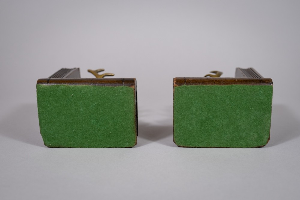 Pair of 19th Century Bronze Stag Bookends View XI