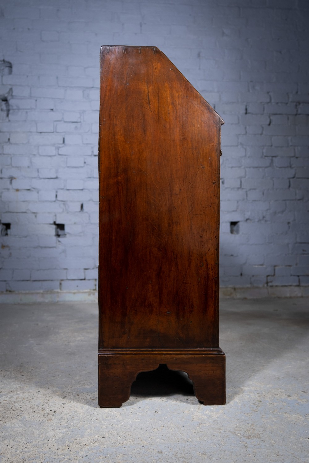 Diminutive George III Mahogany Bureau View XX