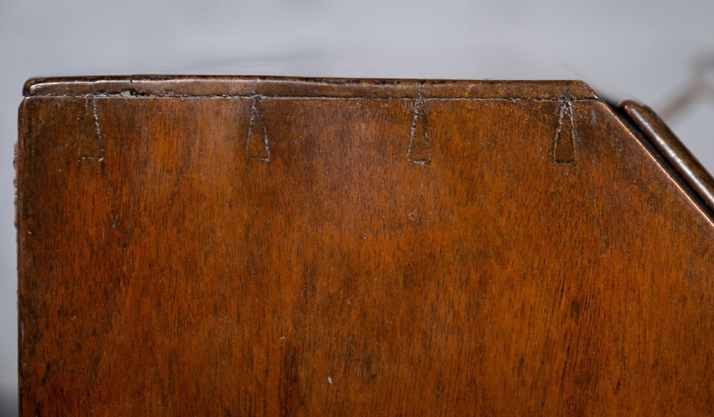 Diminutive George III Mahogany Bureau View XXI