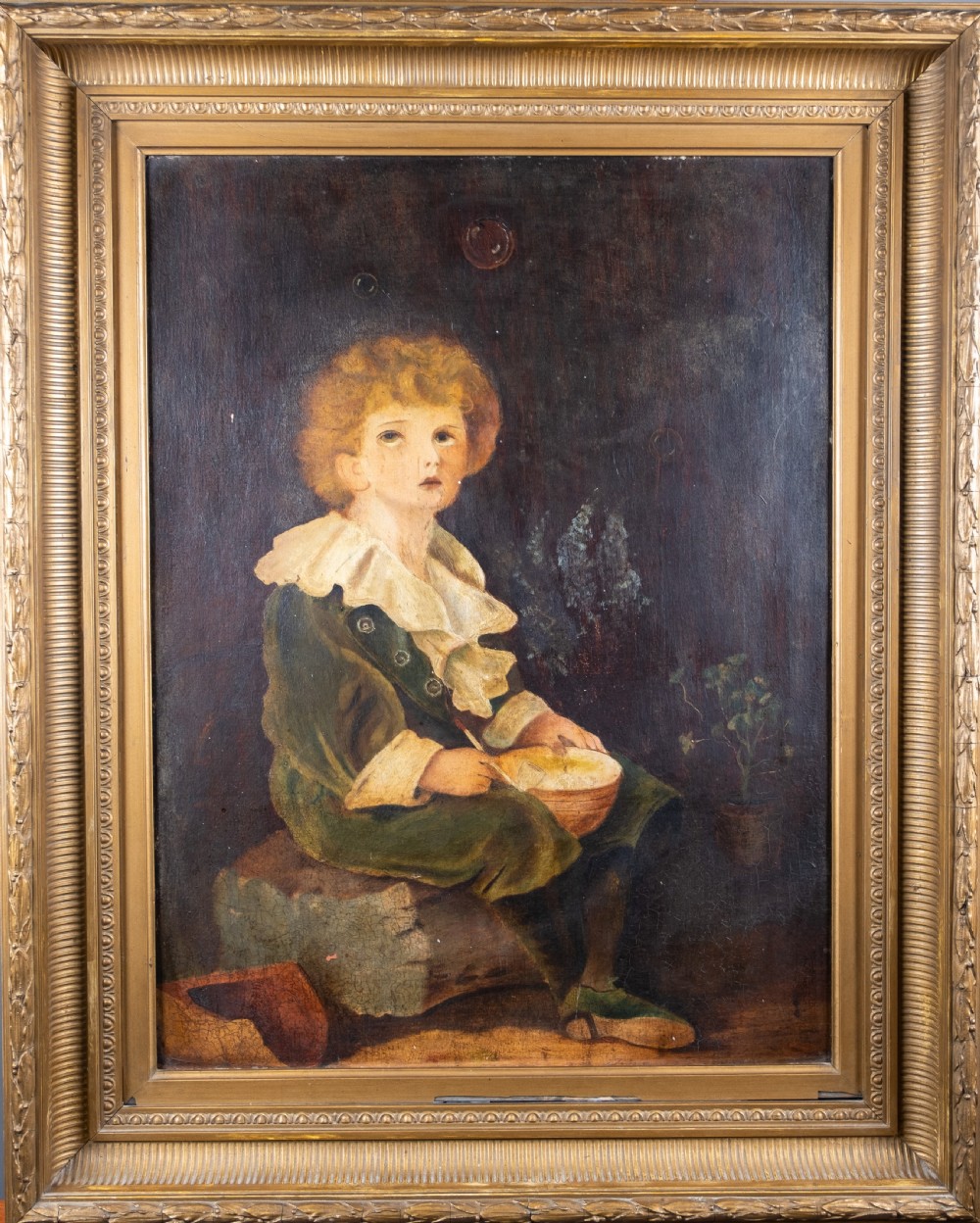 After Sir John Everett Millais (1829-1896), 'Bubbles'. Oil On Board. View II