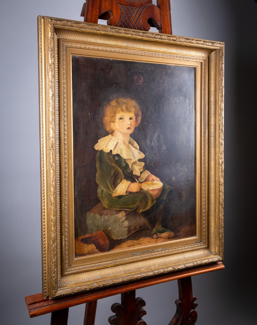 After Sir John Everett Millais (1829-1896), 'Bubbles'. Oil On Board. View IX