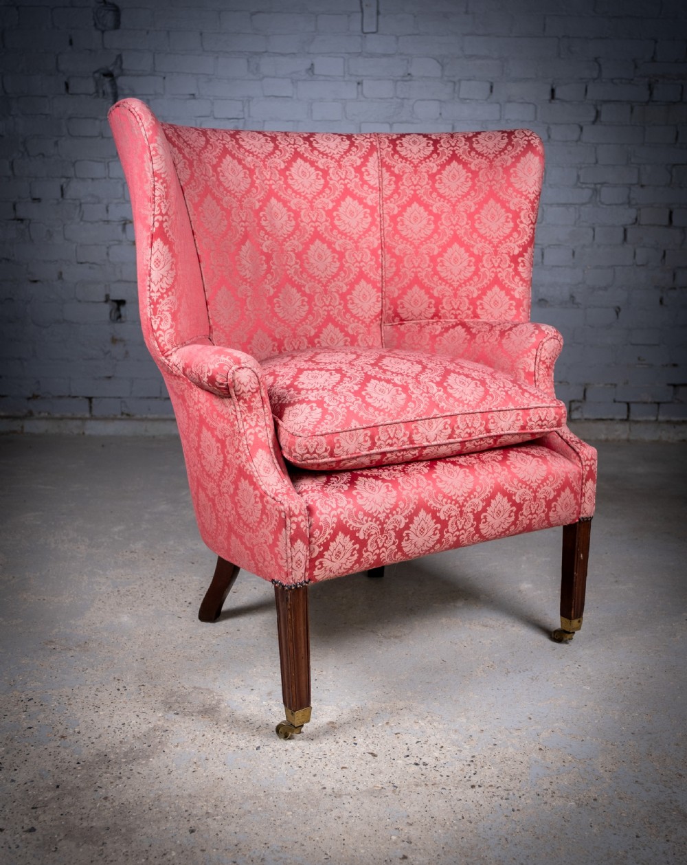 George III Barrel Back Armchair