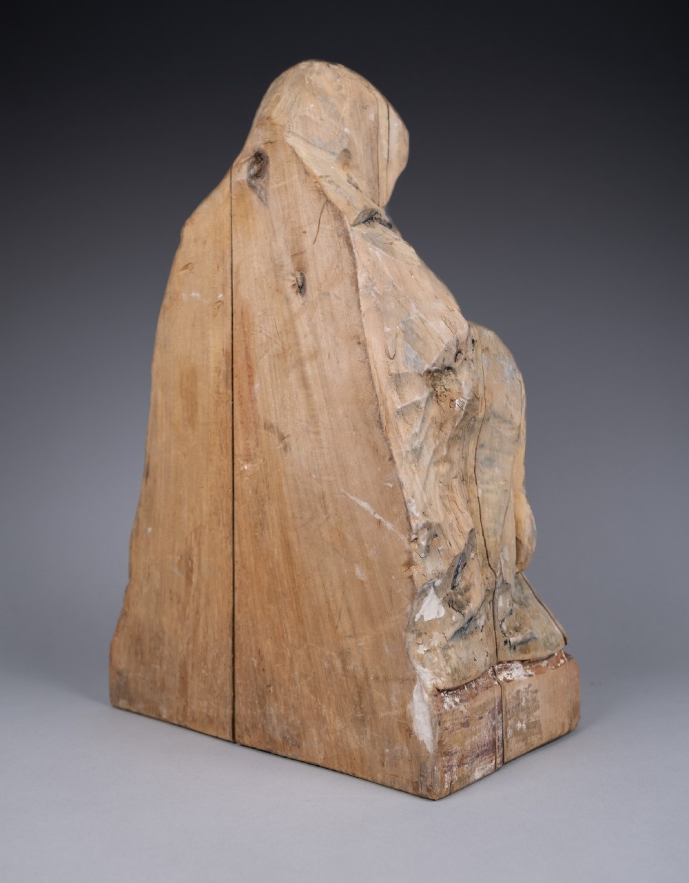 Large Bohemian Carved Lime Figure Of The Pieta View XIII