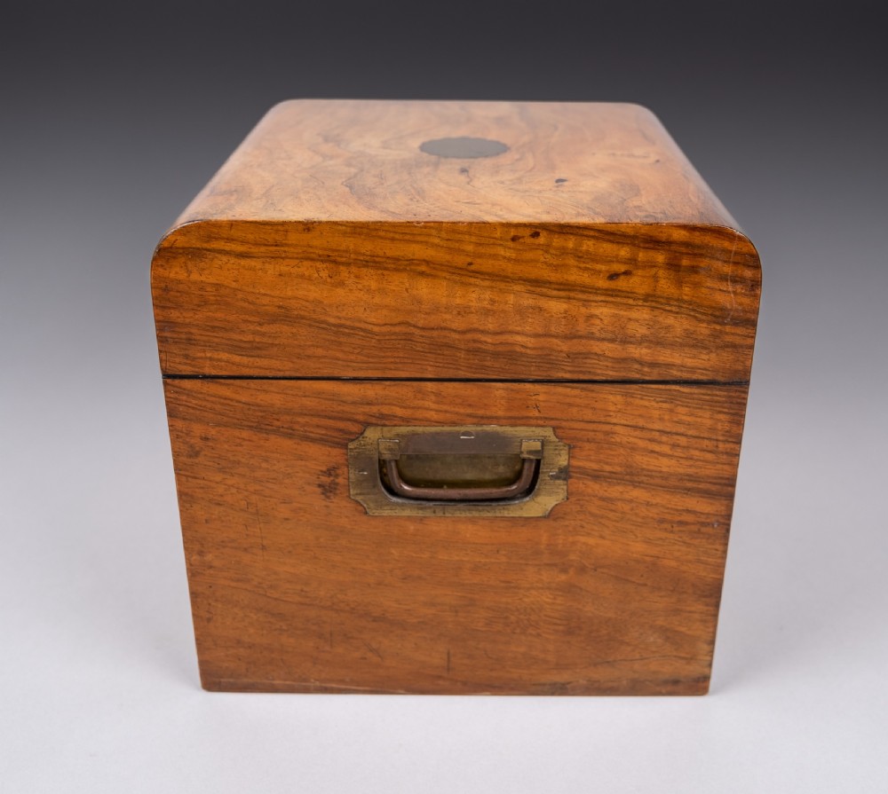 Large Victorian Walnut Decanter Box View X