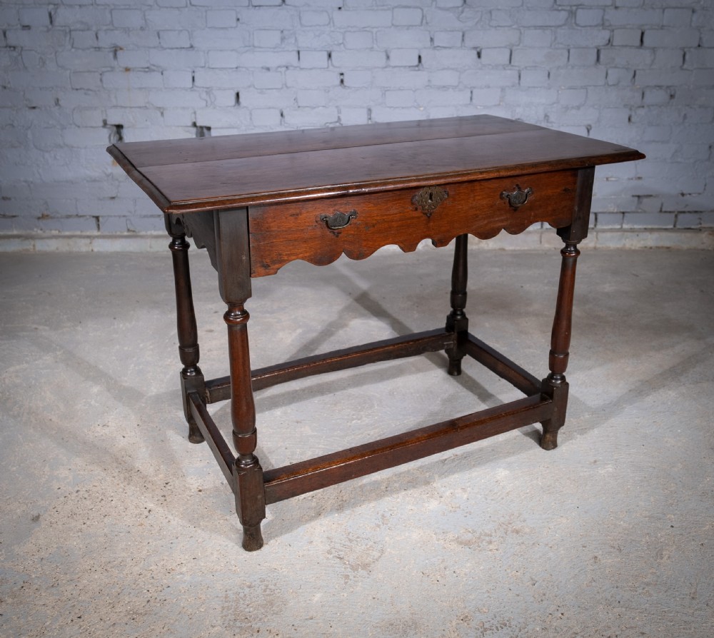 Rare 17th Century Padouk Side Table