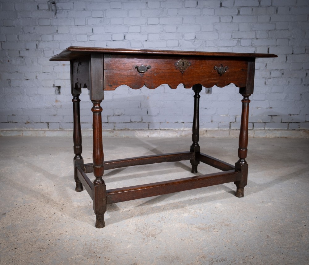 Rare 17th Century Padouk Side Table View II