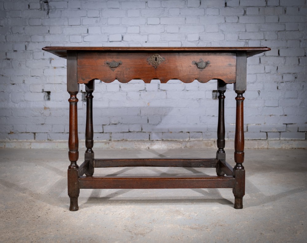 Rare 17th Century Padouk Side Table View III