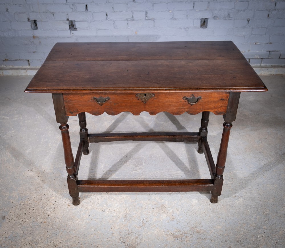 Rare 17th Century Padouk Side Table View VII