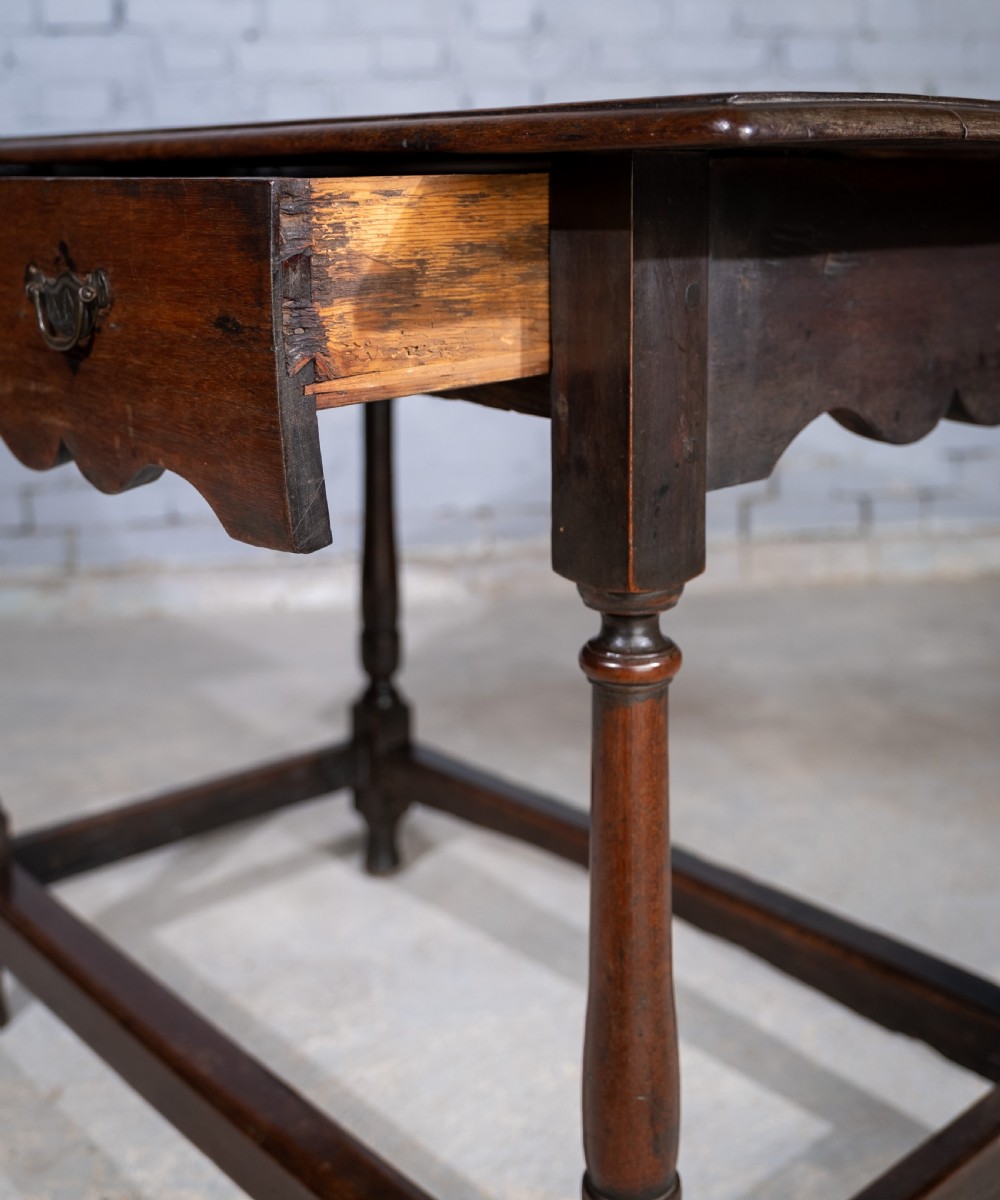 Rare 17th Century Padouk Side Table View X