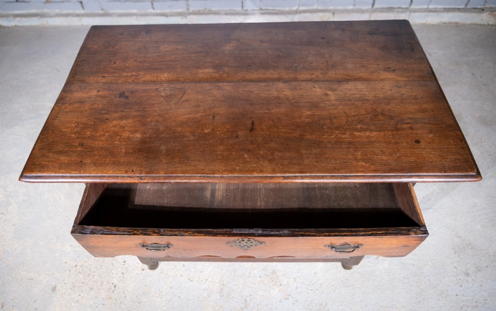 Rare 17th Century Padouk Side Table View XI