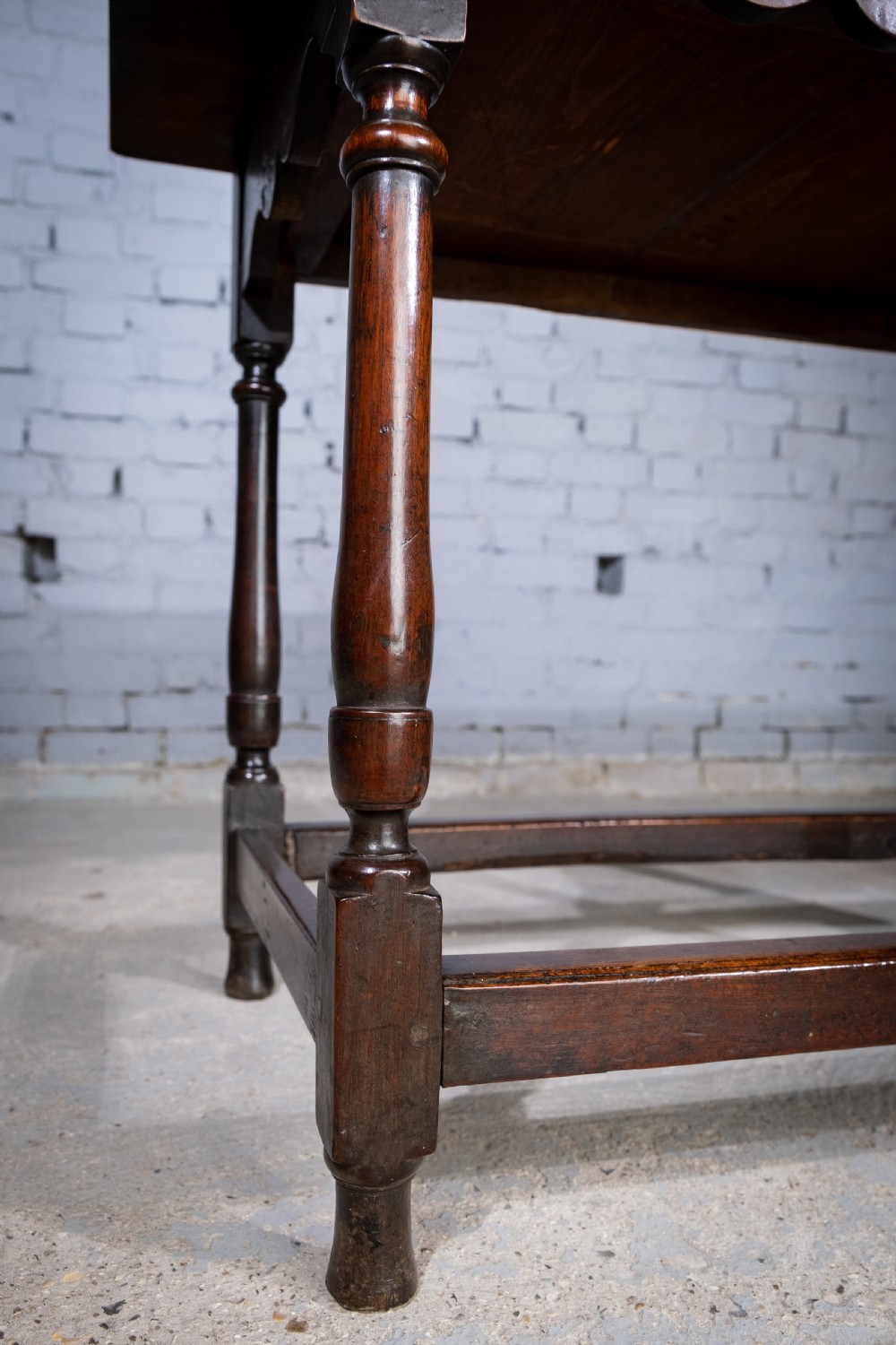Rare 17th Century Padouk Side Table View XII