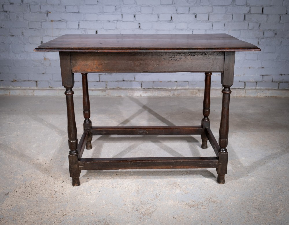 Rare 17th Century Padouk Side Table View XVII