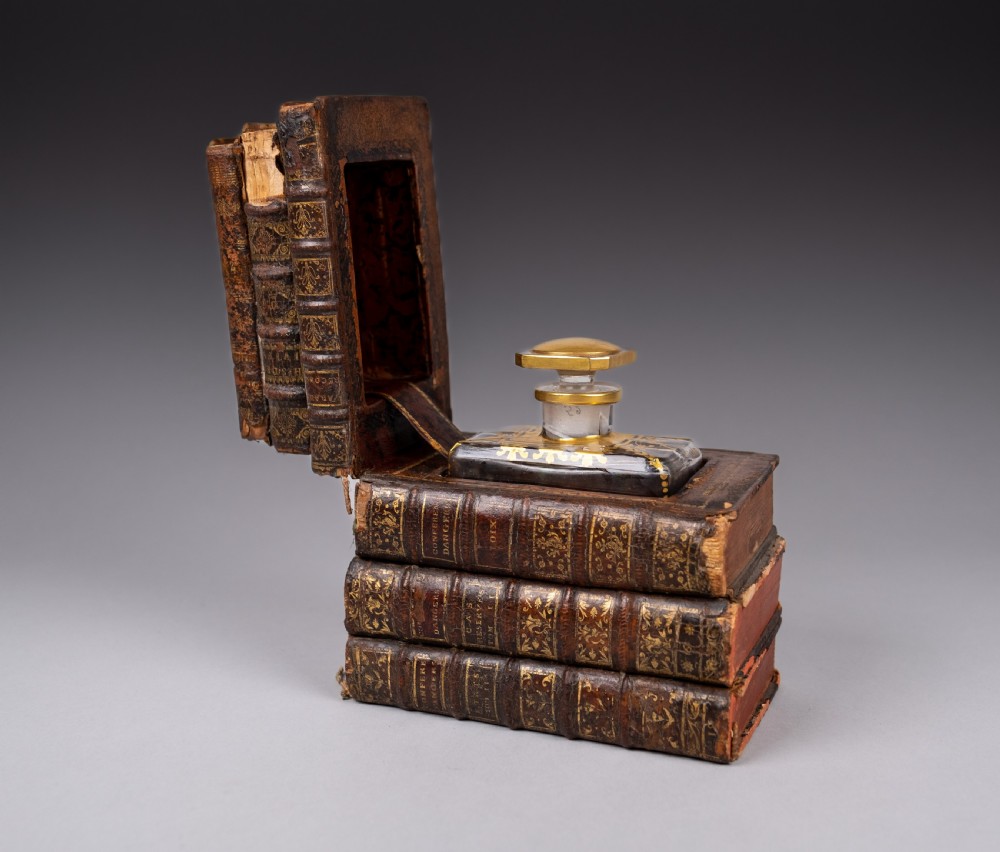 Early 20th Century Antique Book Decanter Box