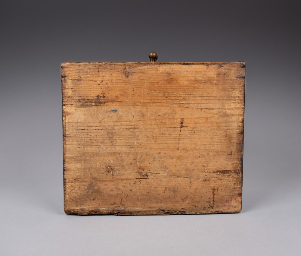 Victorian Painted Pine Table Top Drawers, Dated 1892. View XIV