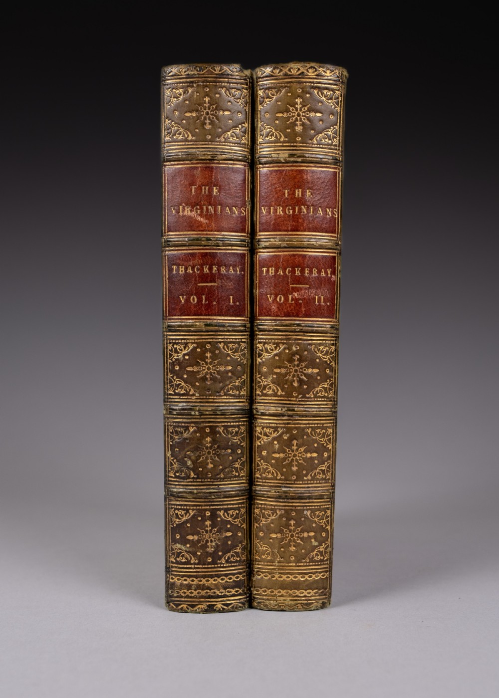 1858-59 The Virginians by W. Thackeray. First Issue, First Edition. 2 Book Set. View II