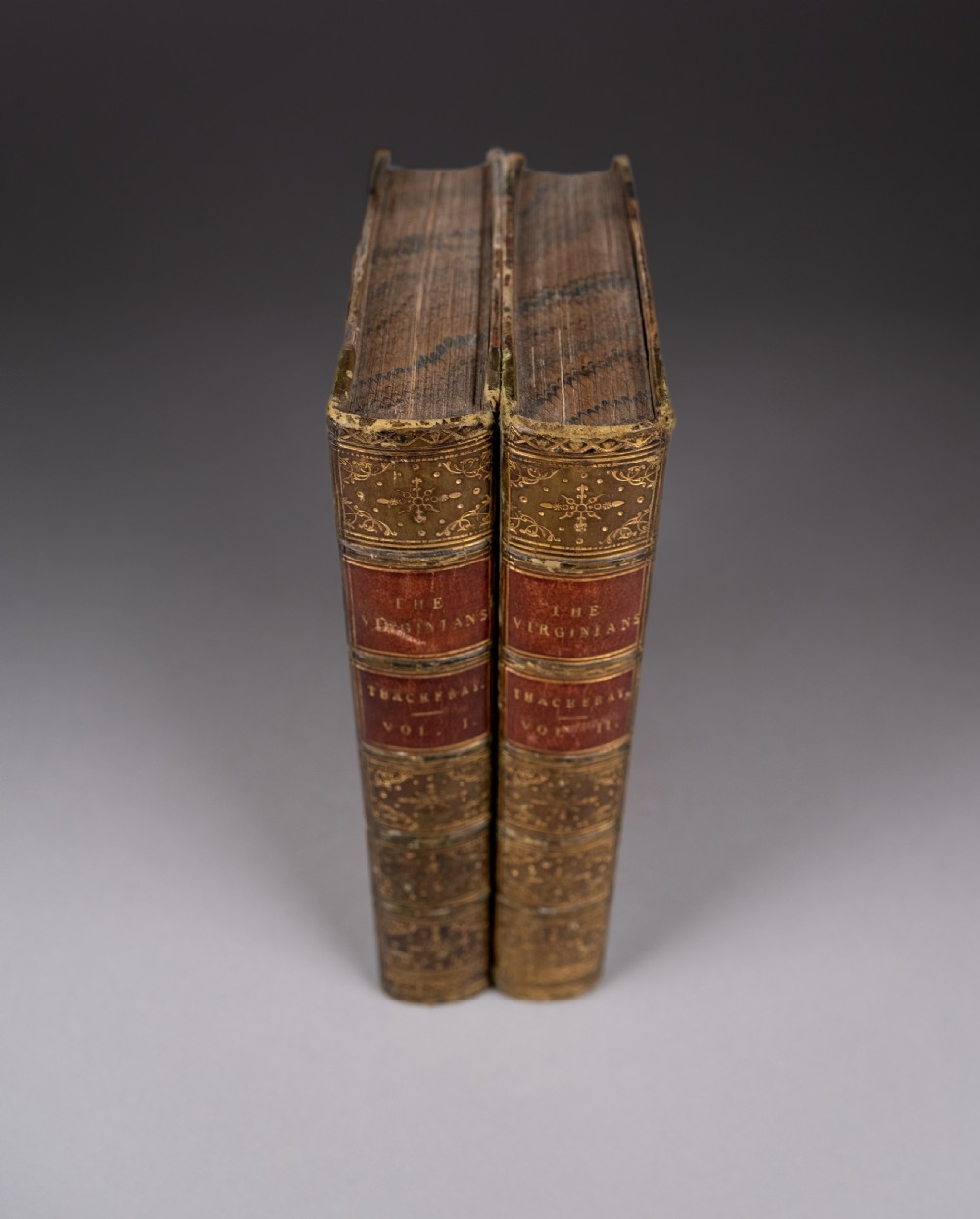 1858-59 The Virginians by W. Thackeray. First Issue, First Edition. 2 Book Set. View V