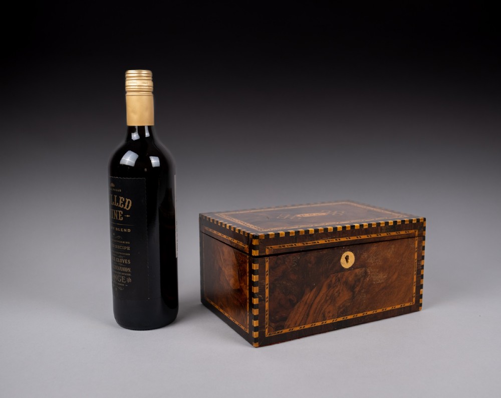 Fine 19th Century Inlaid Walnut Jewellery Box View XIII