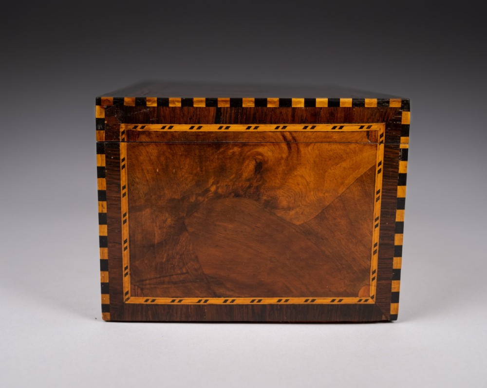 Fine 19th Century Inlaid Walnut Jewellery Box View XV
