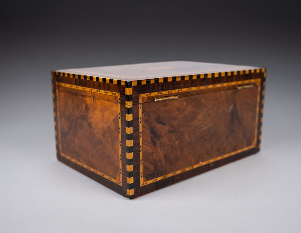 Fine 19th Century Inlaid Walnut Jewellery Box View XVII