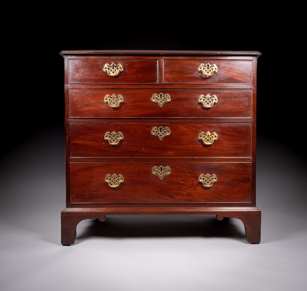 George III Mahogany Chest Of Drawers