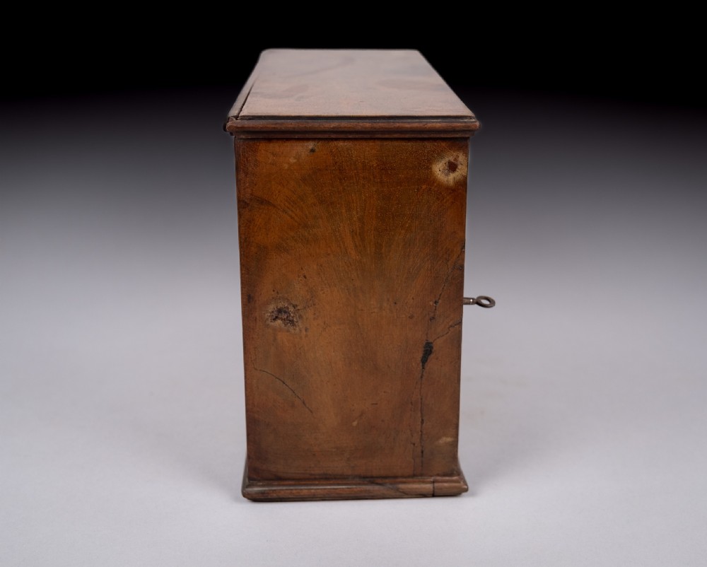19th Century Mahogany Apothecary Cabinet With Key View XI