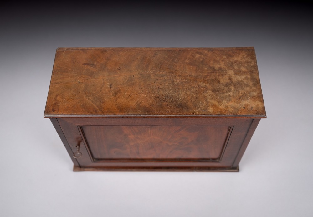 19th Century Mahogany Apothecary Cabinet With Key View XIII