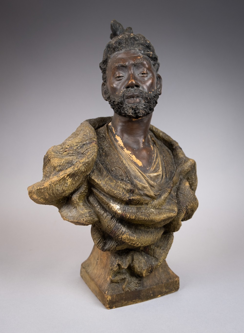 Friedrich Goldscheider (1845-97) Orientalist Terracotta Bust, c.1890.