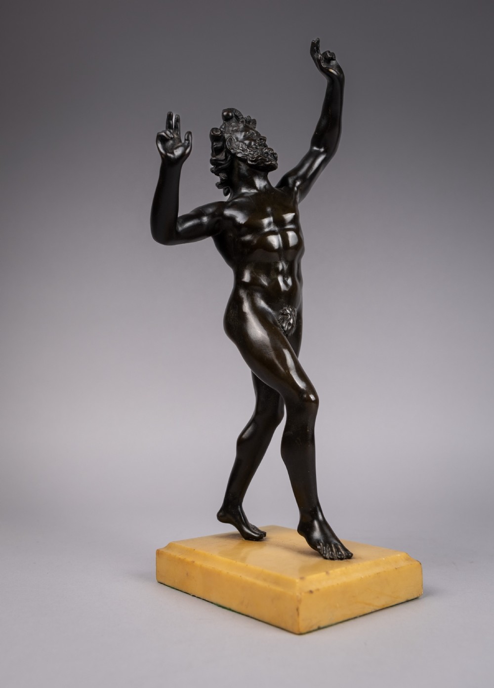 Grand Tour Bronze Of The Dancing Faun.