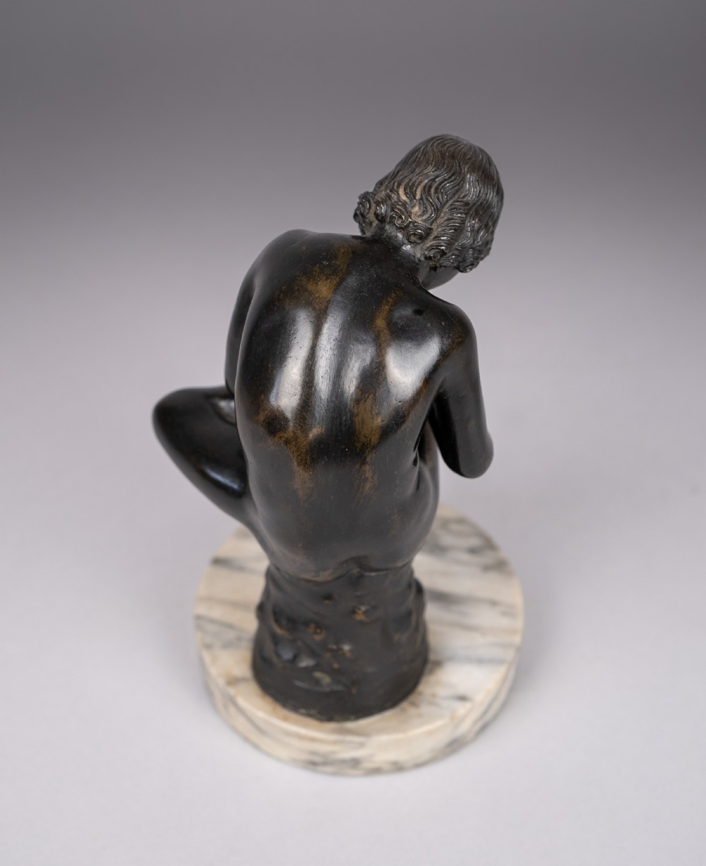 Grand Tour Bronze Of Spinario View IV