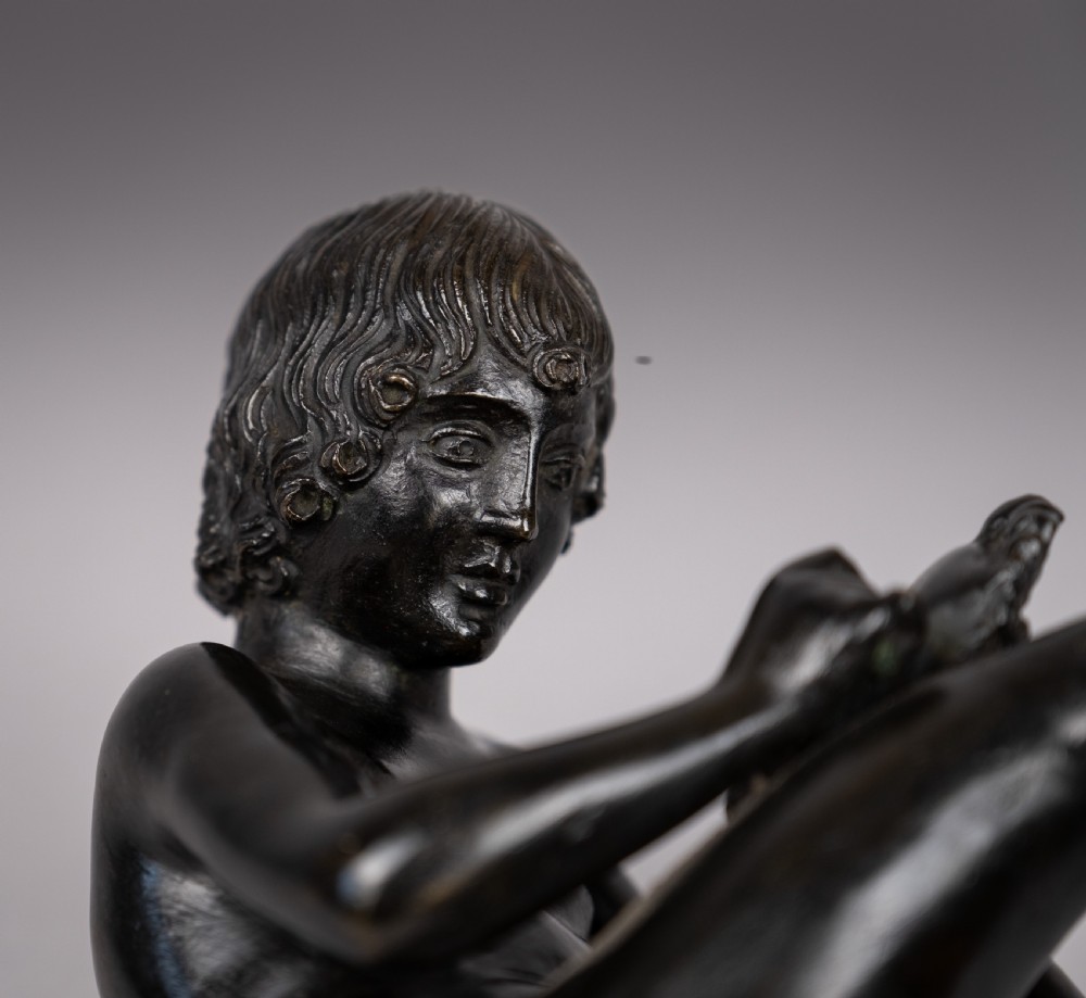 Grand Tour Bronze Of Spinario View V