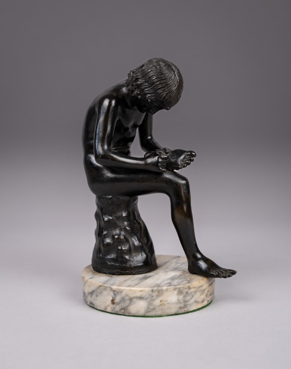 Grand Tour Bronze Of Spinario View VI