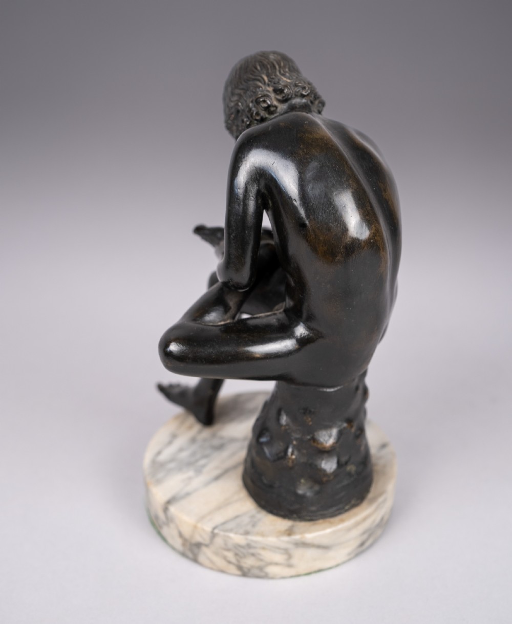 Grand Tour Bronze Of Spinario View VIII