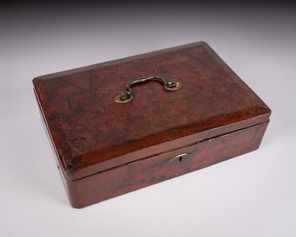 George III Irish Auditor General Government Despatch Box View VII