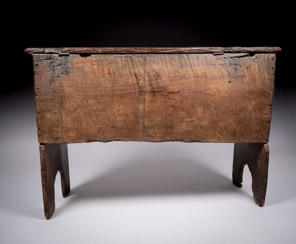 17th Century Oak Six Plank Coffer View VII