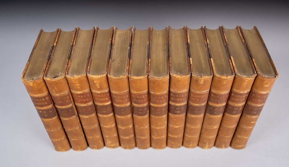 1899 Works Of Edmund Burke In 12 Volumes. Book Set. View III