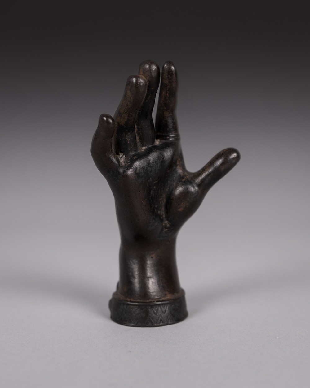 Fine Victorian Bronze Ladies' Hand Paperweight