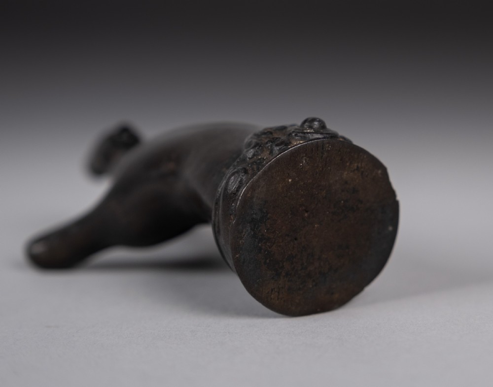 Fine Victorian Bronze Ladies' Hand Paperweight View IV