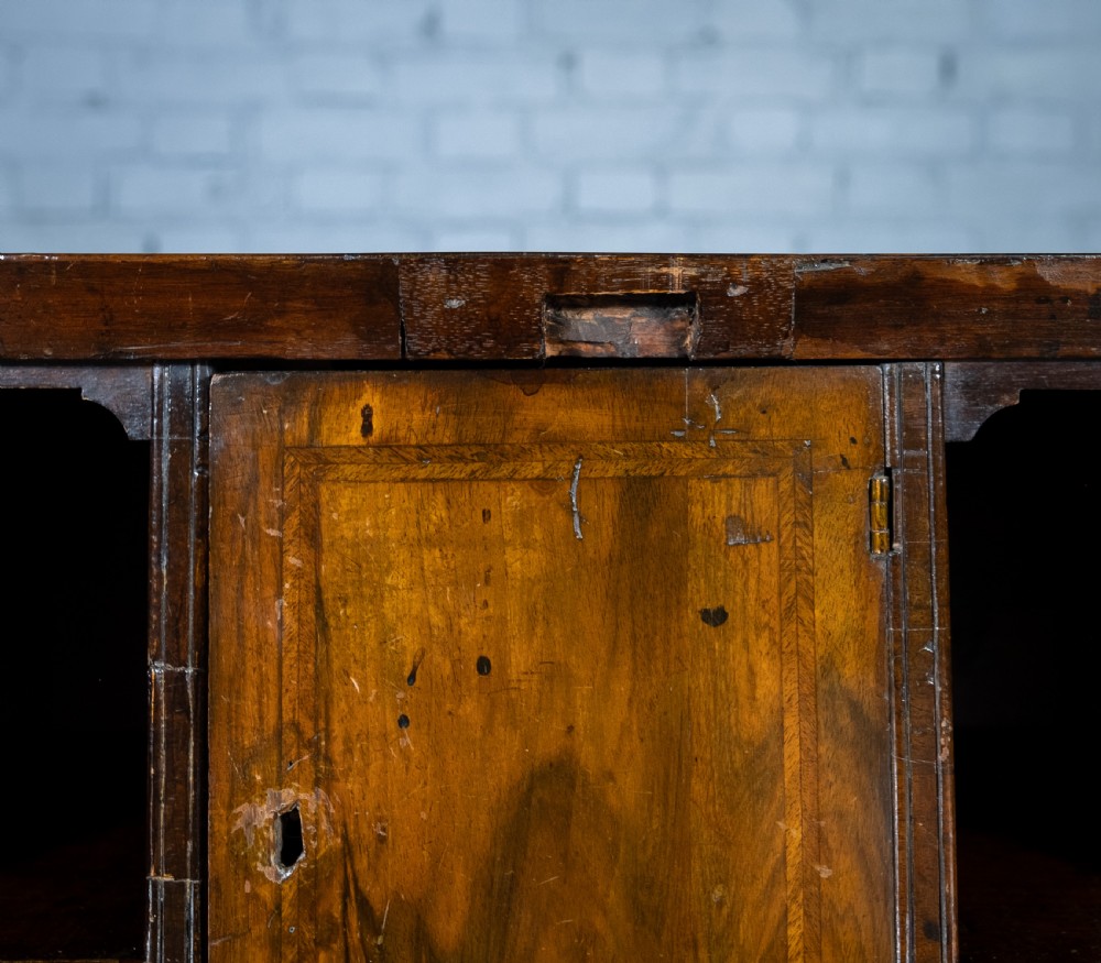 George I Walnut & Featherbanded Bureau, c.1720 View XV