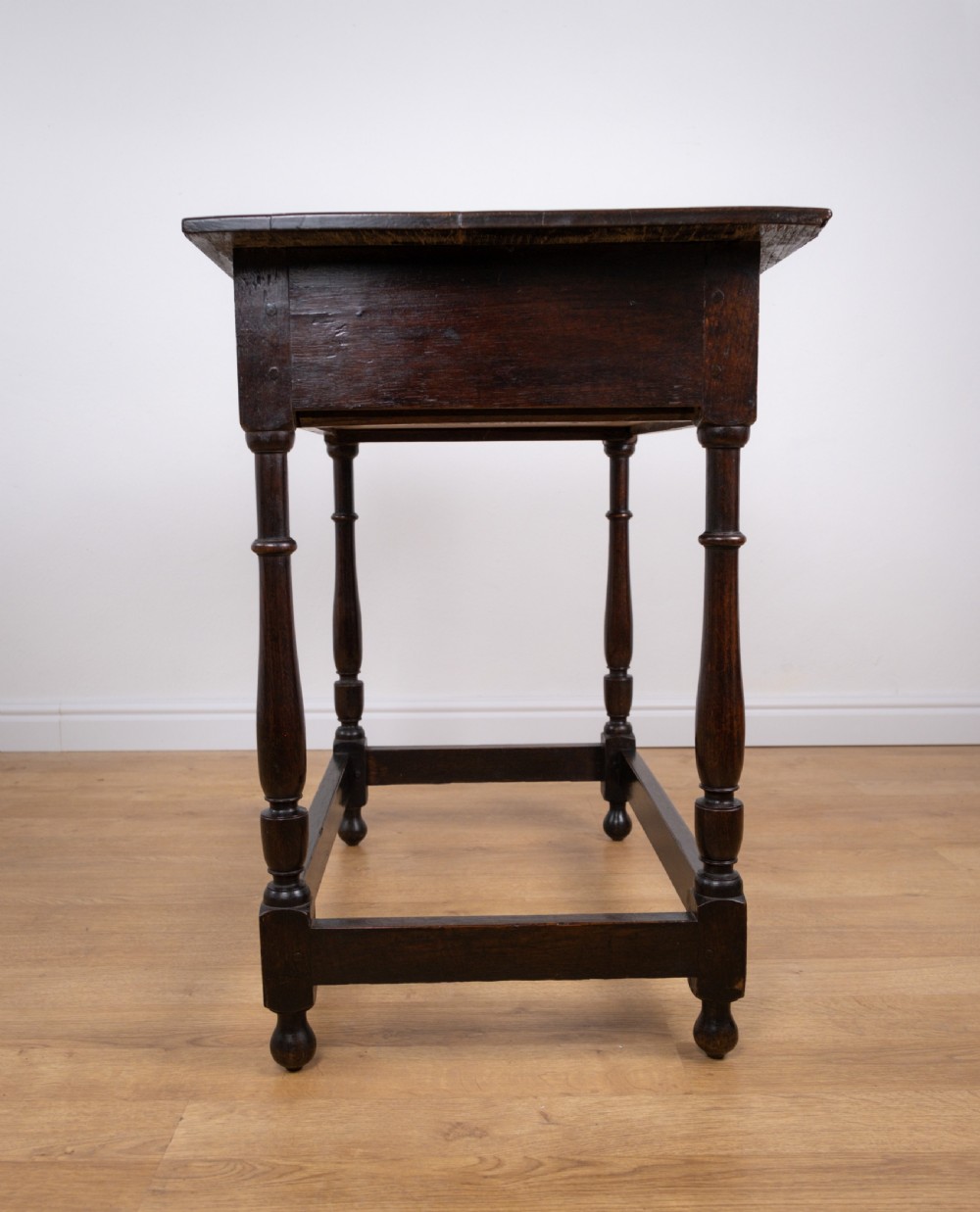 18th Century English Oak Side Table View II