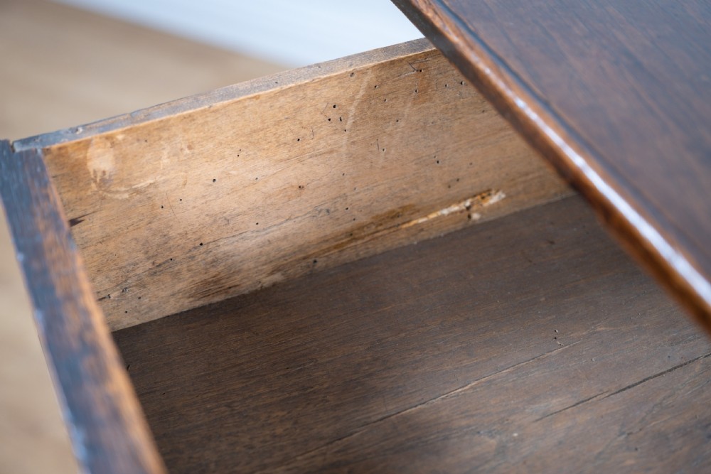 18th Century English Oak Side Table View VII