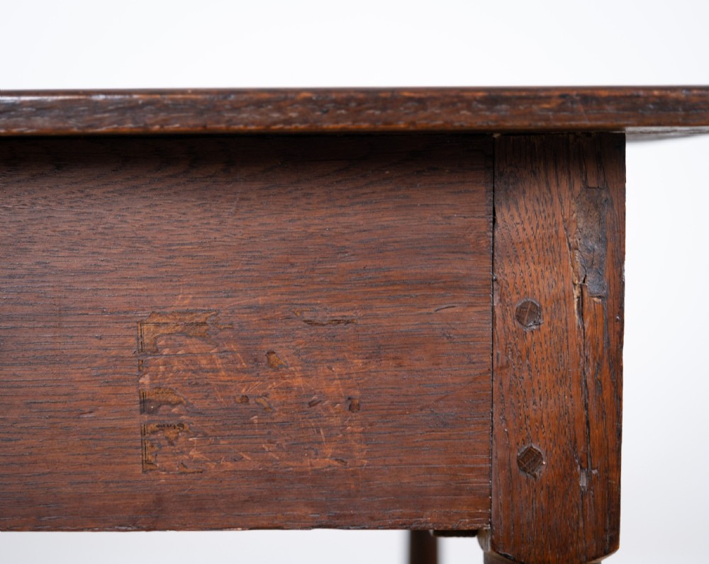 18th Century English Oak Side Table View XIII