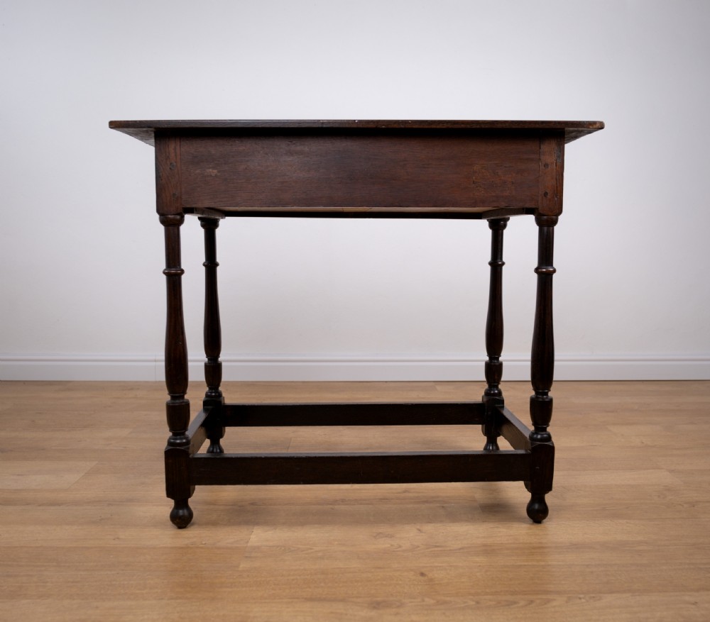18th Century English Oak Side Table View XIV
