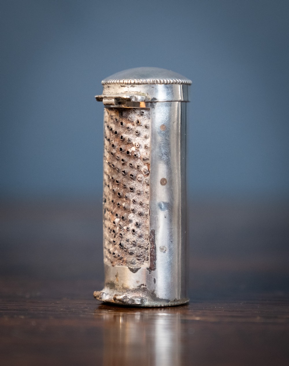 Georgian Sterling Silver Nutmeg Grater, c.1775