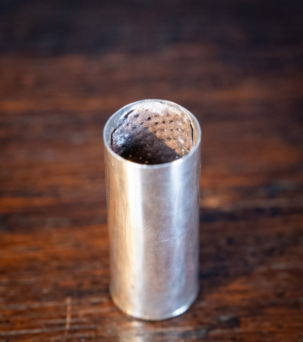 Georgian Sterling Silver Nutmeg Grater, c.1775 View V