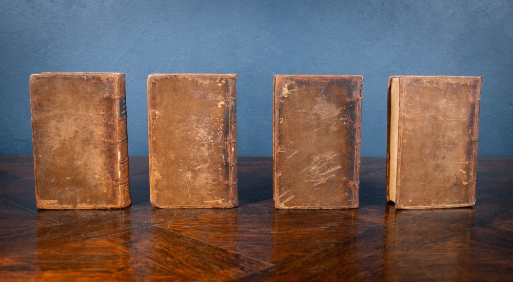 1750 Lives Of The Admirals By John Campbell. Four Volume Set. View V