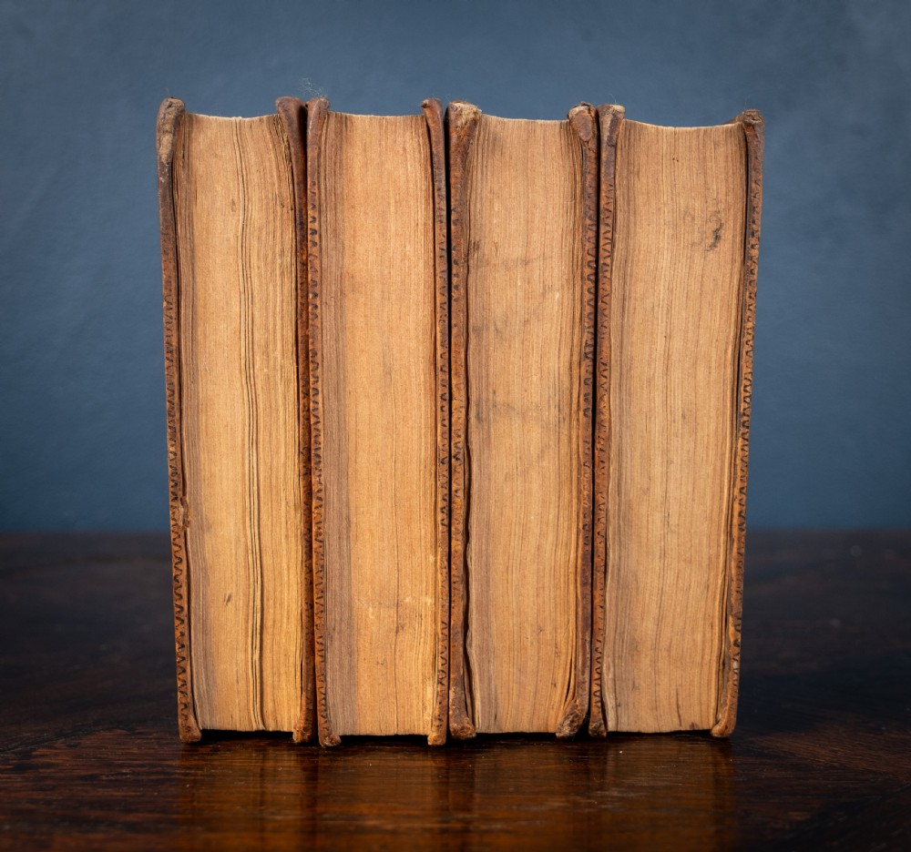1750 Lives Of The Admirals By John Campbell. Four Volume Set. View VII