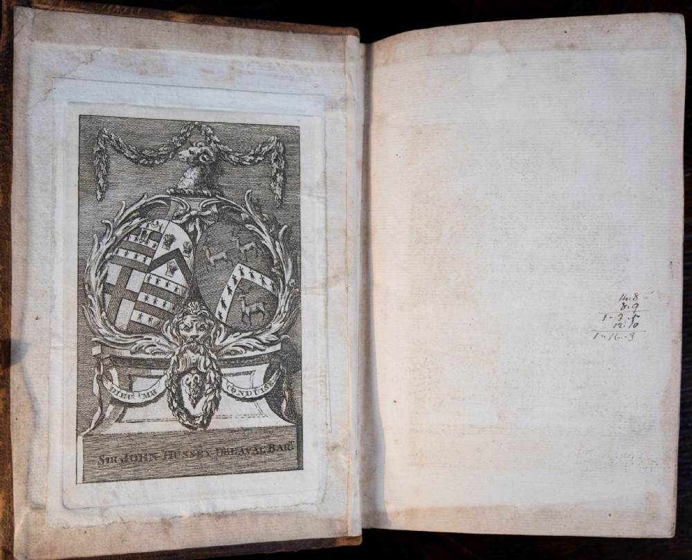 1750 Lives Of The Admirals By John Campbell. Four Volume Set. View VIII