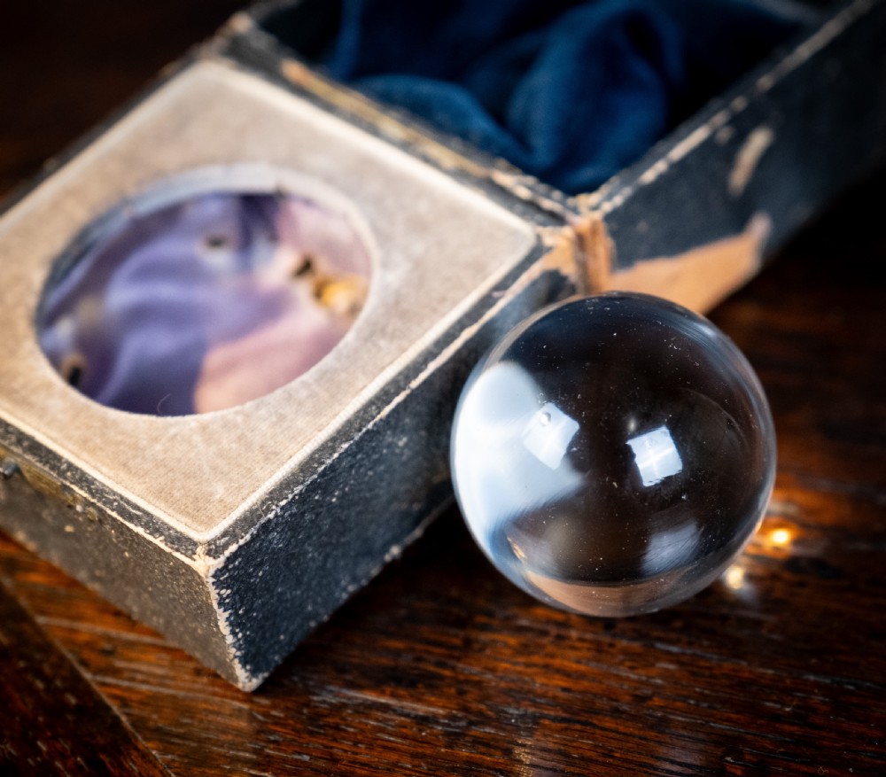 Late 19th Century Fortune Teller's Crystal Ball