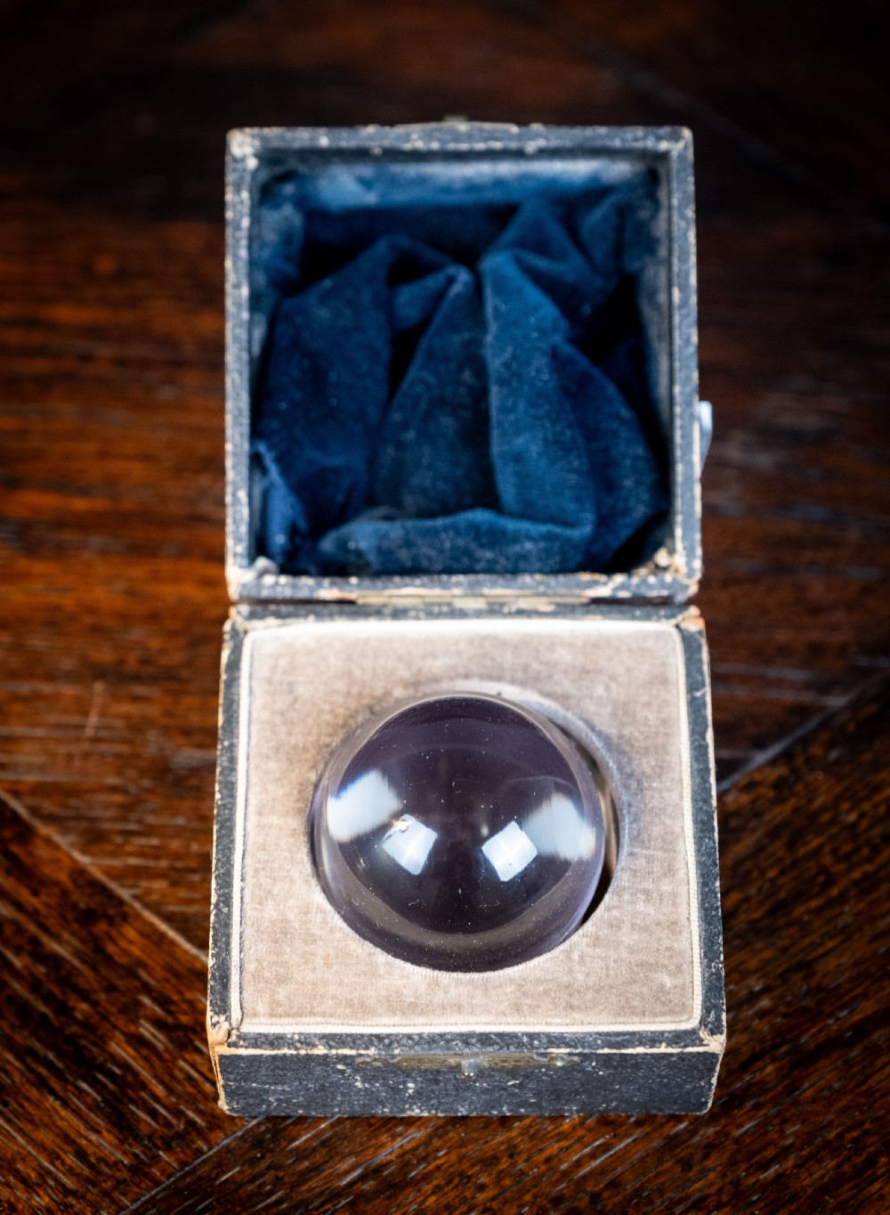 Late 19th Century Fortune Teller's Crystal Ball View IX
